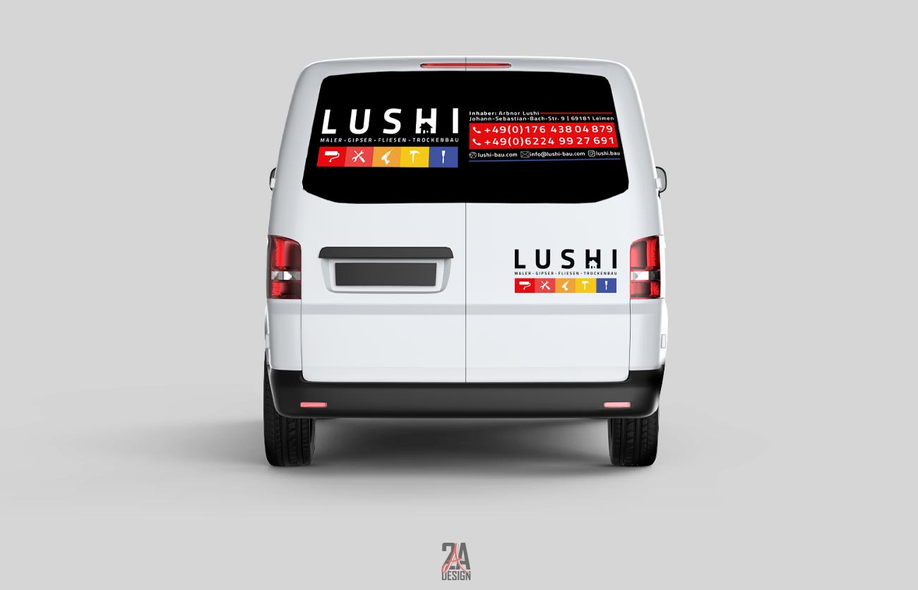 Lushi - Fahrzeugbeschriftung