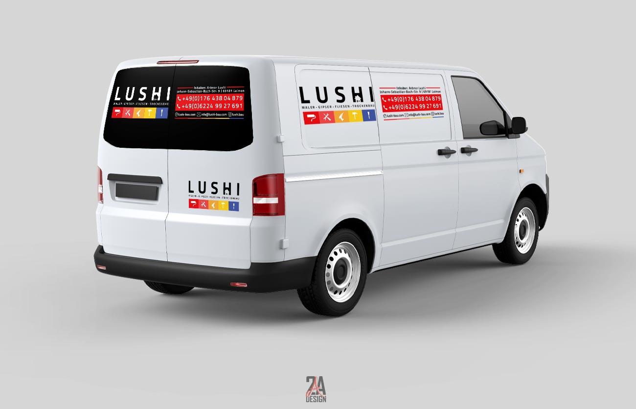 Lushi - Fahrzeugbeschriftung