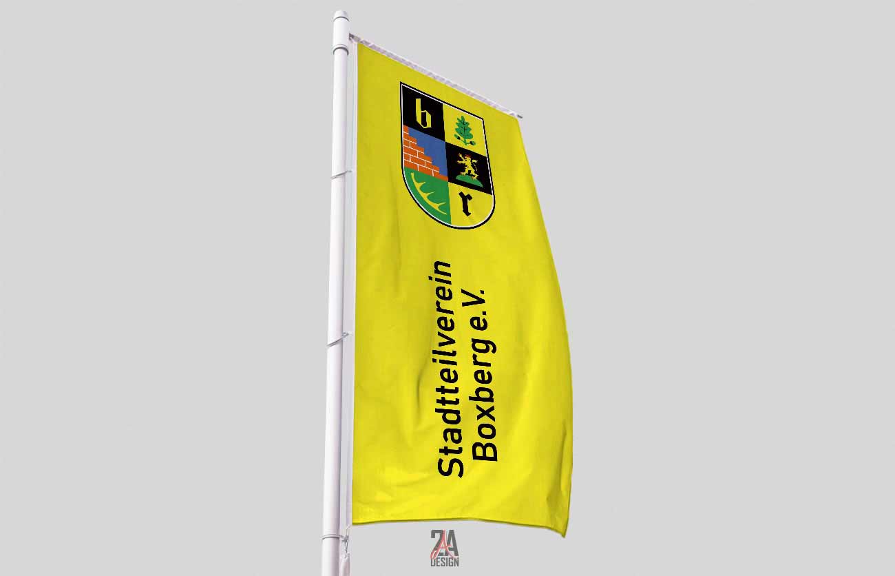 Flagge - Stadtteilverein Boxberg
